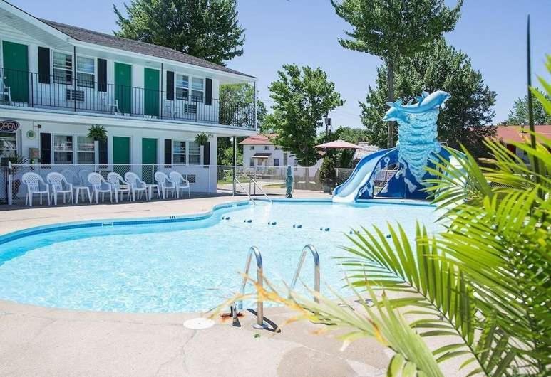 Colonial Motel Wisconsin Dells Eksteriør bilde